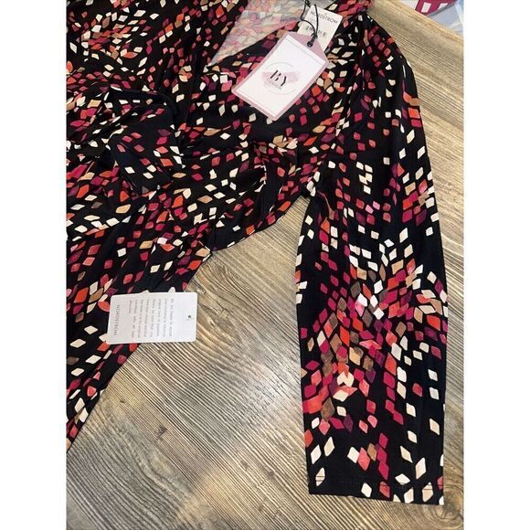 By Design New York Confetti Red Dress. Multi Color. Size XL. NWT. 6 - Picture 2 of 10